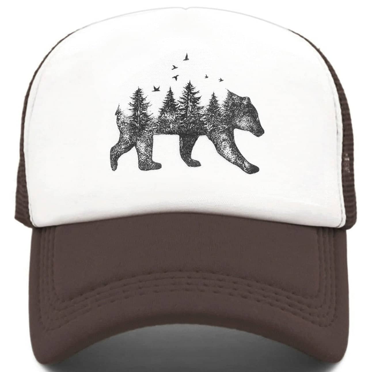 Casquette Équitation Western Marron