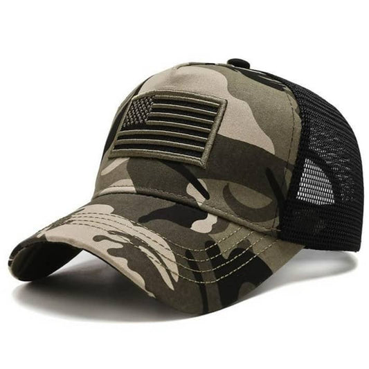 Casquette Militaire Américaine Camouflage