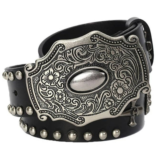 Ceinture Cowboy Cloutée