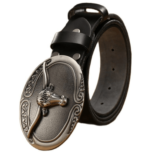 Ceinture Western Country pour Homme Noir / 100cm