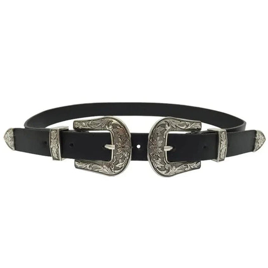 Ceinture Western Double Boucle