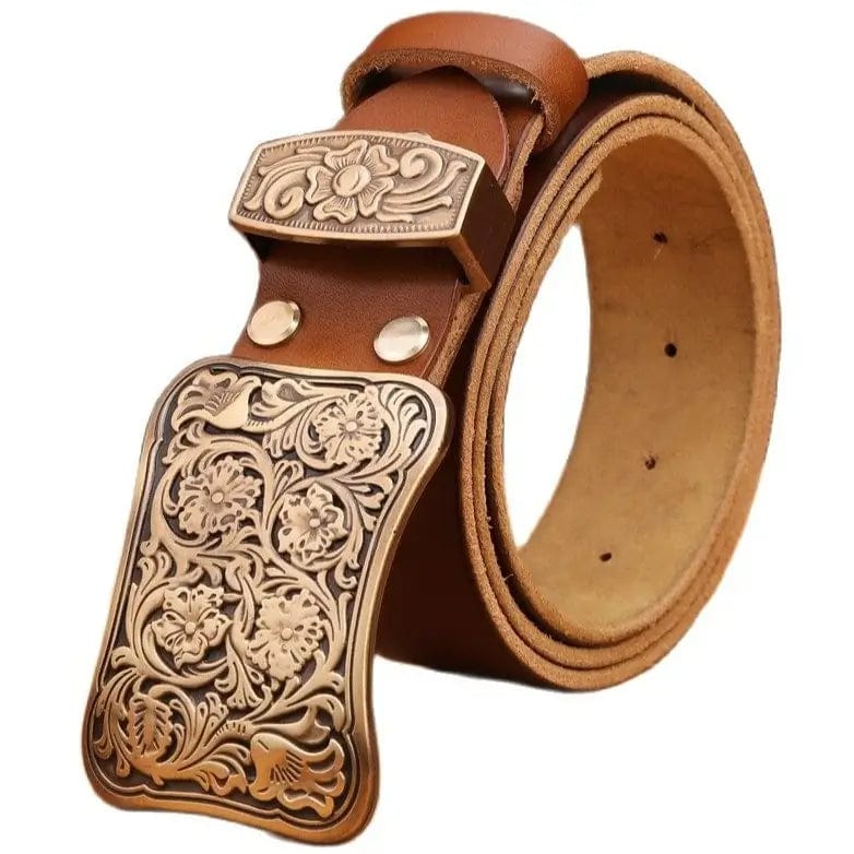 Ceinture Western Femme Marron / 100cm