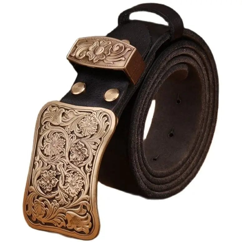 Ceinture Western Femme Noir / 100cm