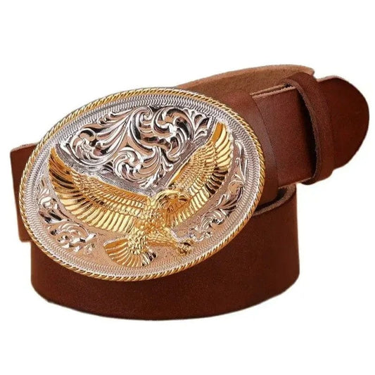 Ceinture Western Homme Marron / 100cm