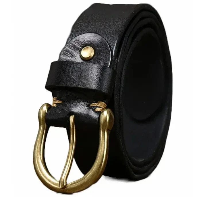 Ceinture Western Large Noir / 105cm