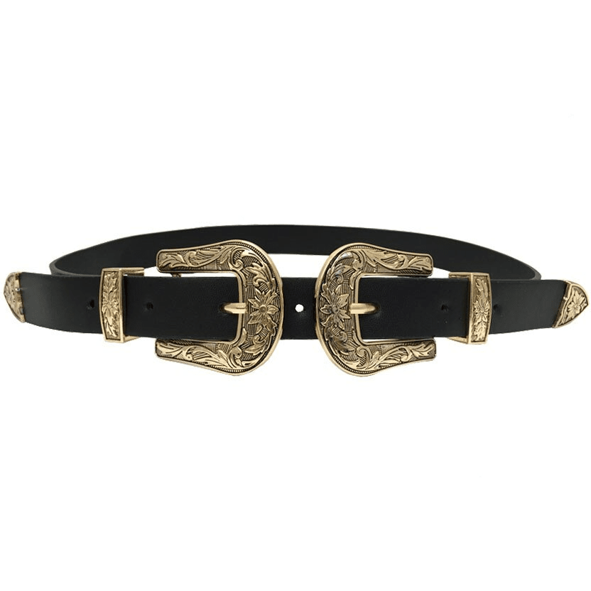 Ceinture Western pour Femme Double Boucle