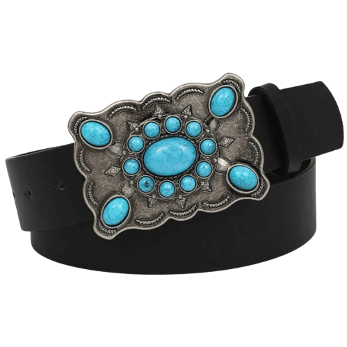 Ceinture Western Turquoise pour Femme San Antonio