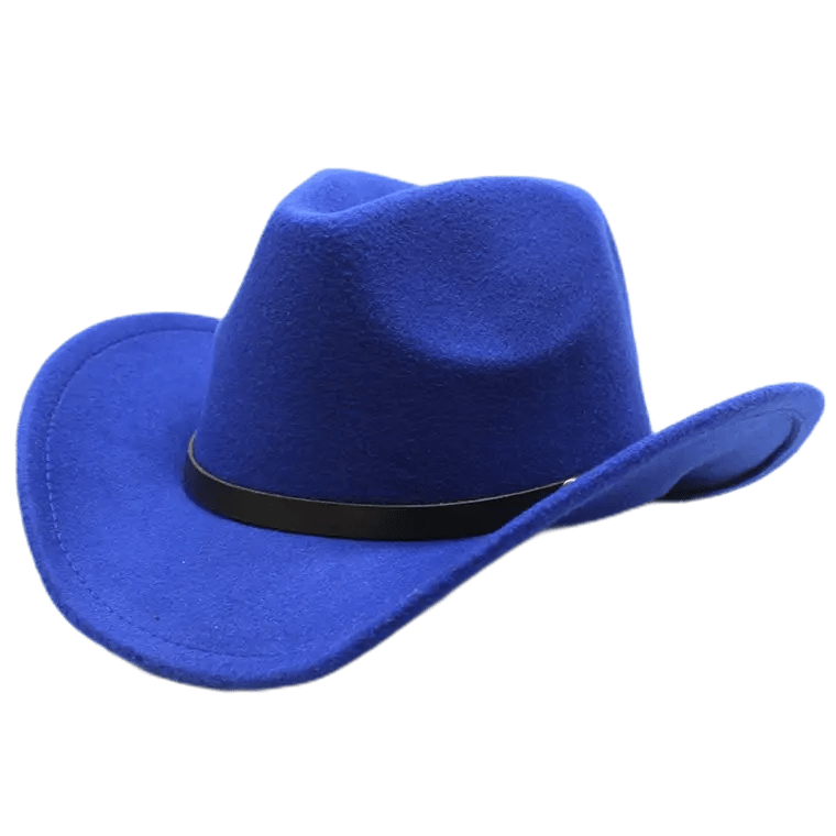 Chapeau Country Bleu Bleu