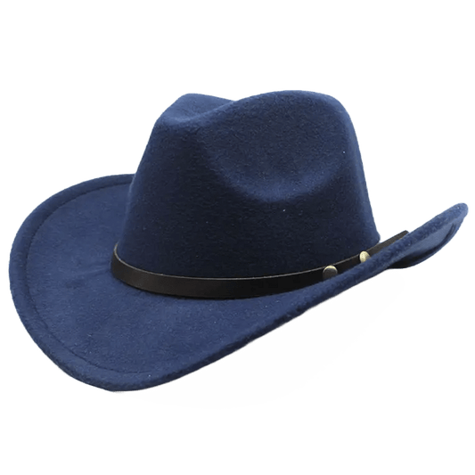 Chapeau Country Bleu Bleu marine