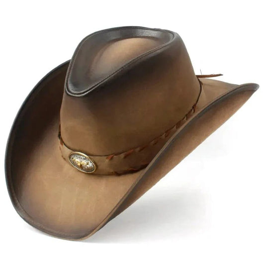 Chapeau Country en Cuir