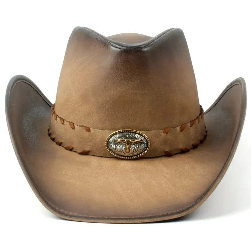 Chapeau Country en Cuir