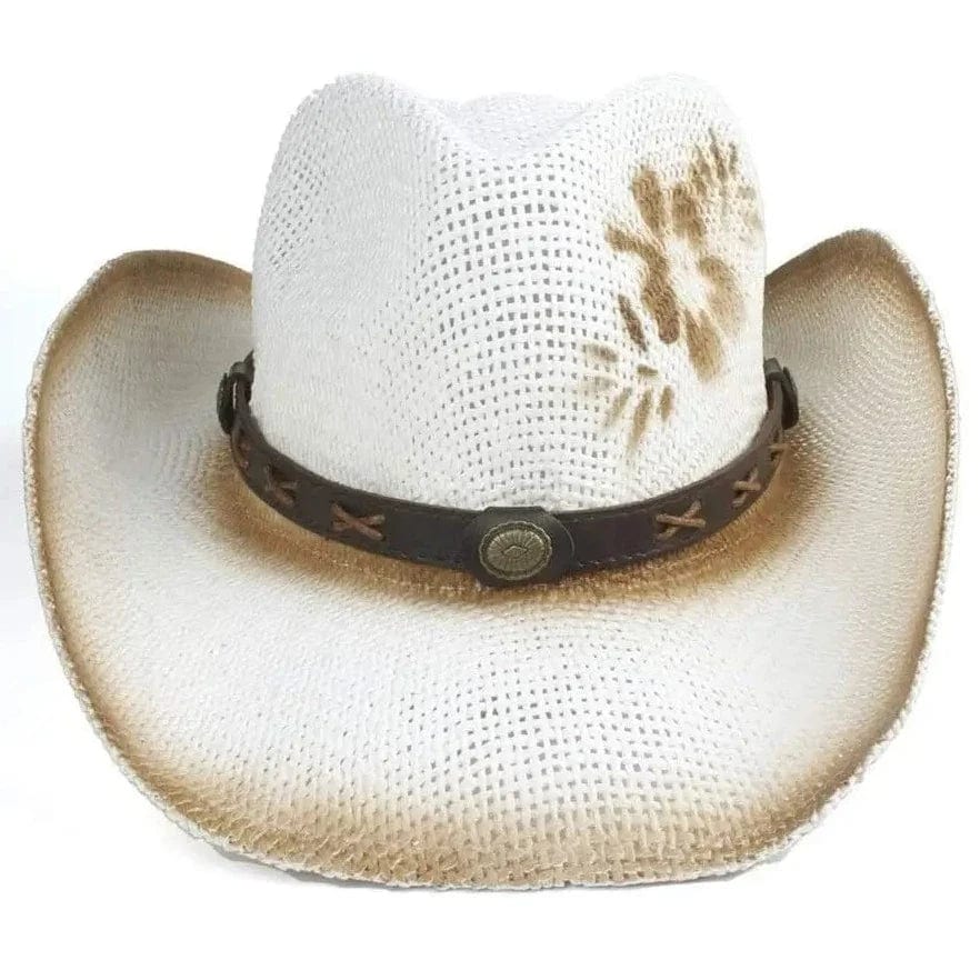 Chapeau Country Femme Blanc