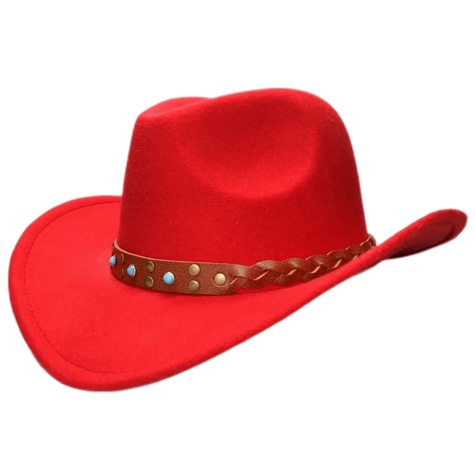 Chapeau Country Rouge