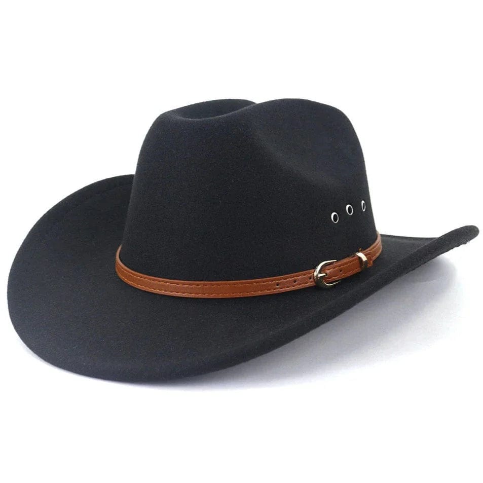 Chapeau Country Western Noir