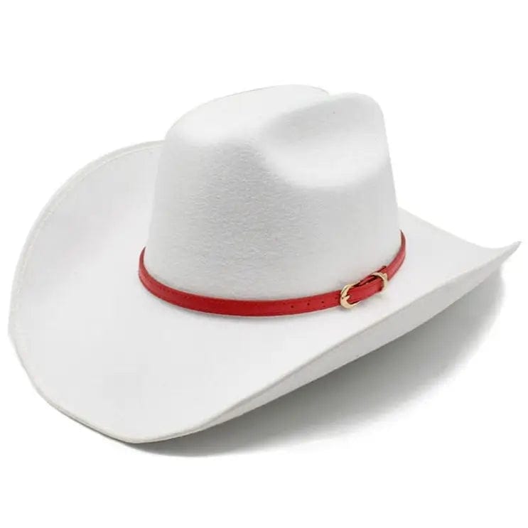 Chapeau Cowgirl Chic Rouge