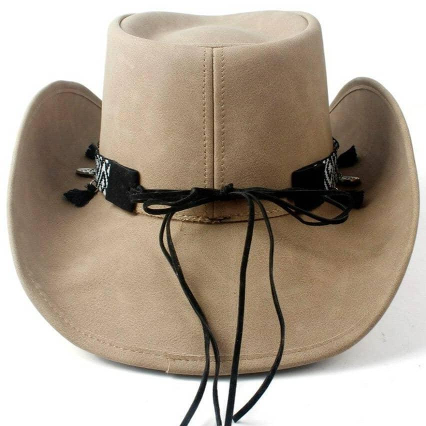 Chapeau de Cowboy en Cuir