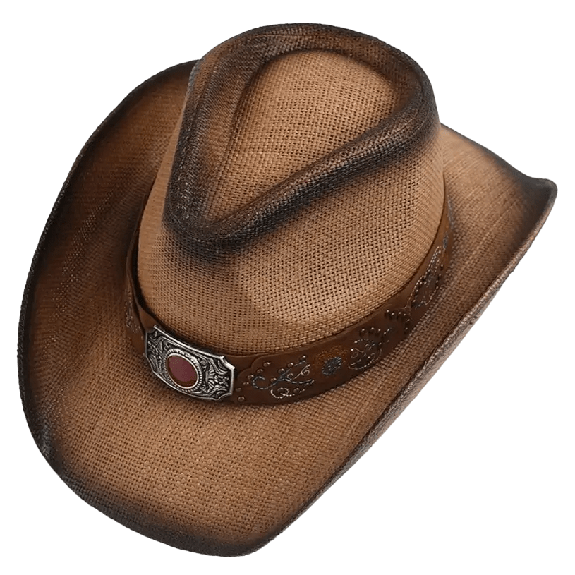 Chapeau de Cowboy en Paille