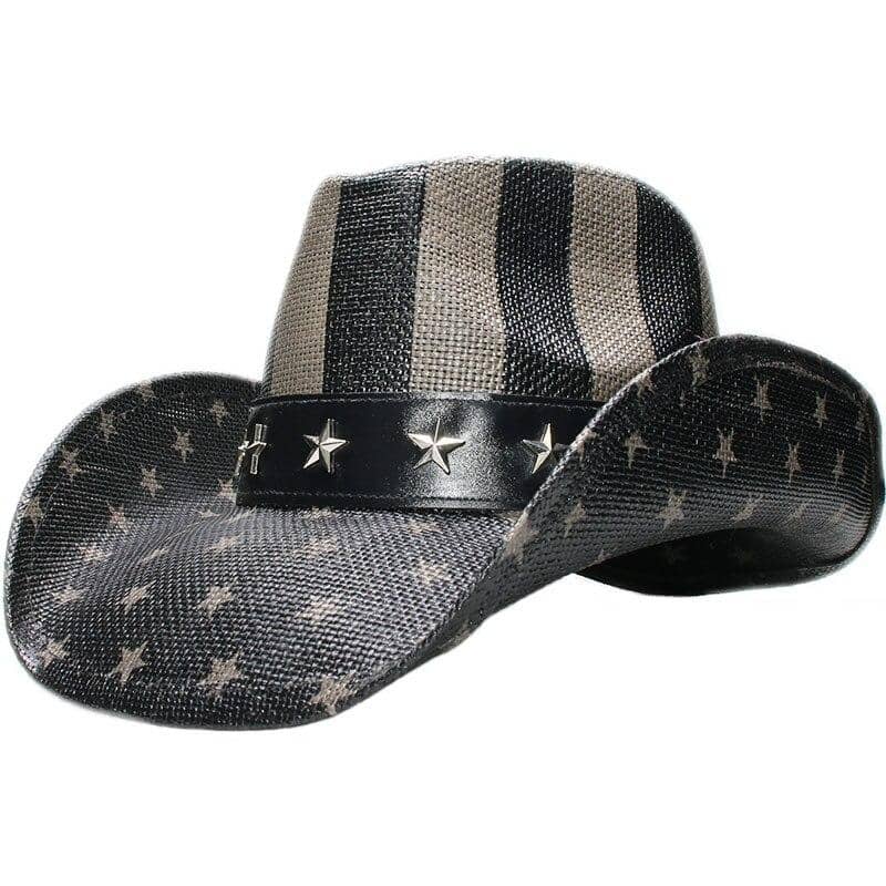 Chapeau de Cowboy en Paille pour Homme