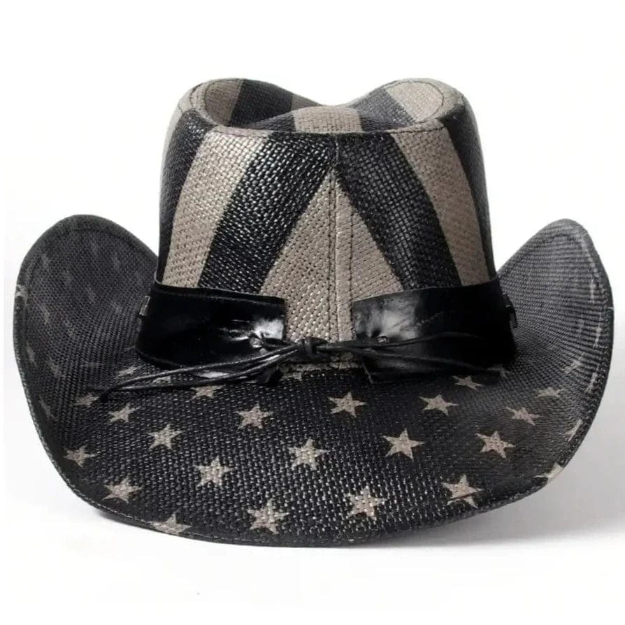 Chapeau de Cowboy en Paille pour Homme