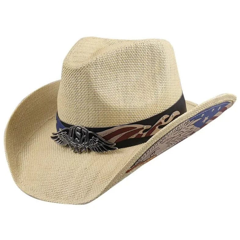 Chapeau de Cowboy USA Beige