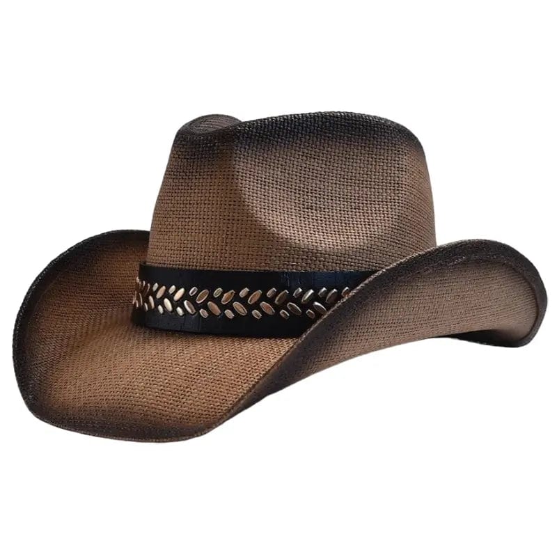 Chapeau de Cowboy Western Country Marron