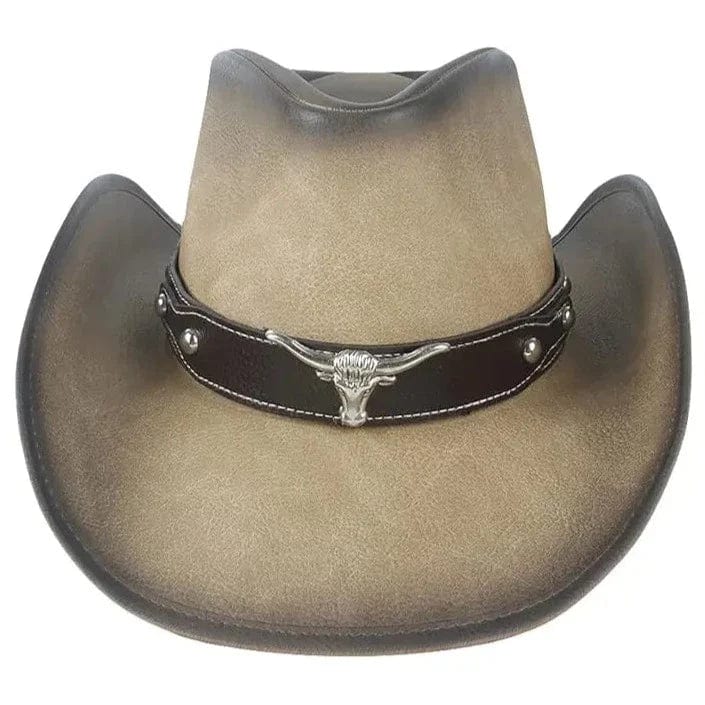 Chapeau de Cowboy Western en Cuir