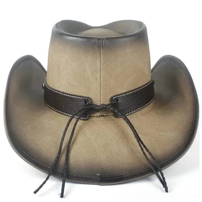 Chapeau de Cowboy Western en Cuir