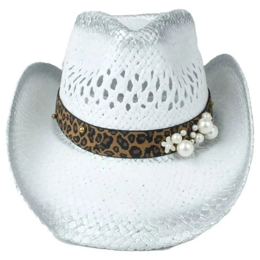 Chapeau Western en Paille Femme