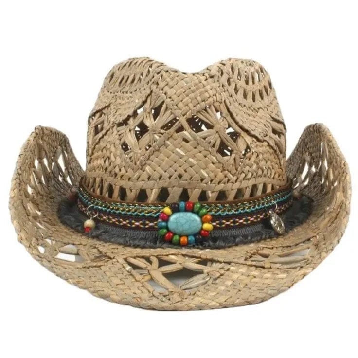 Chapeau Western en Paille Homme