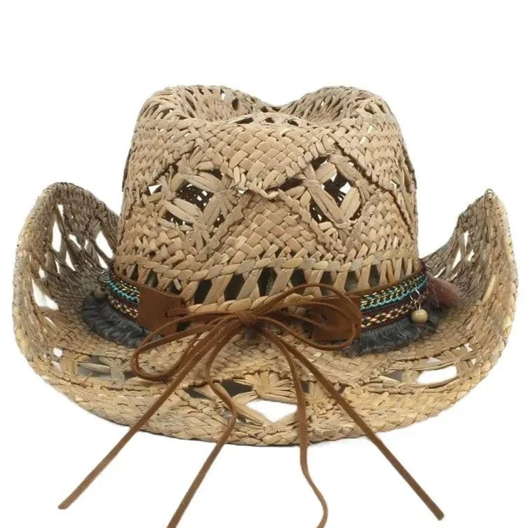 Chapeau Western en Paille Homme