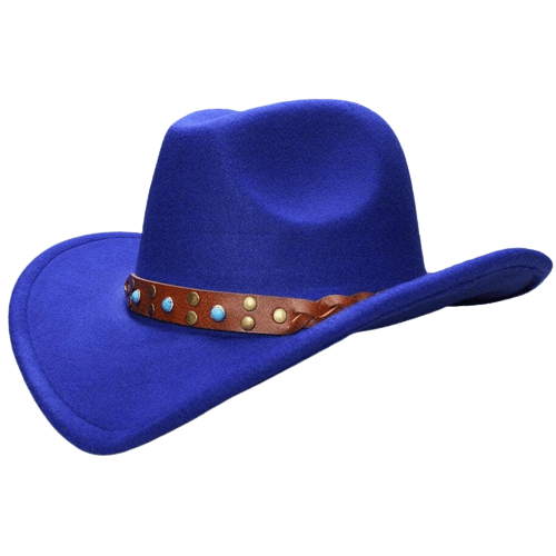 Chapeau Western Enfant Bleu