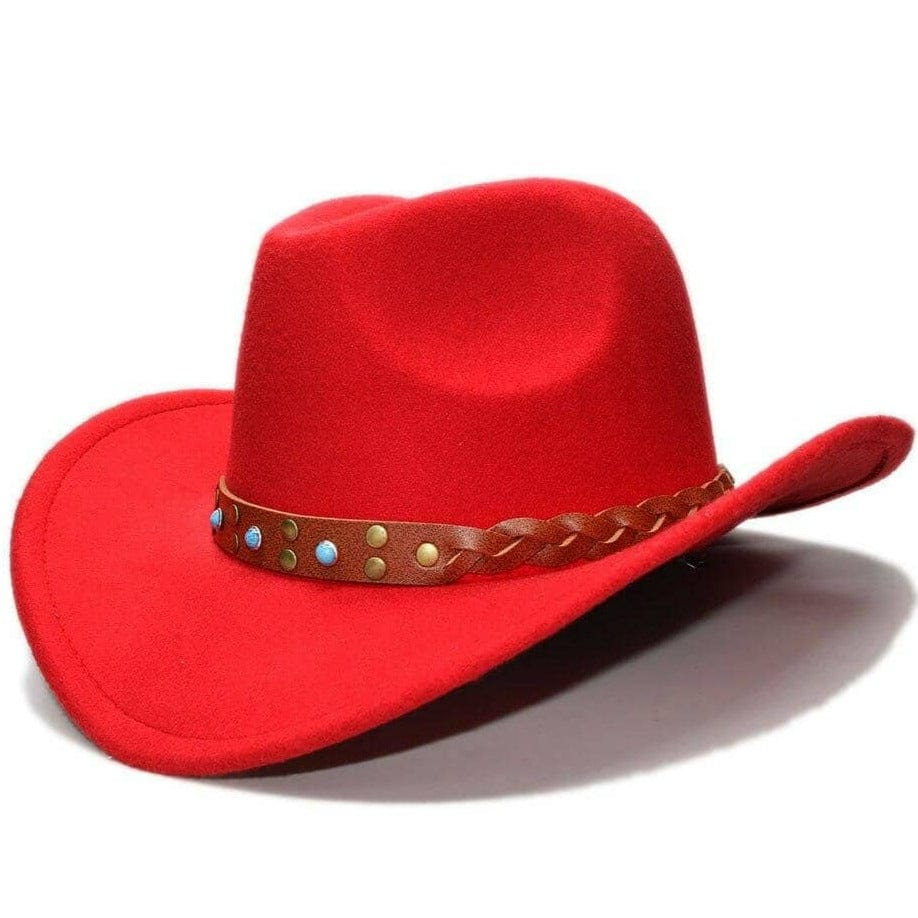 Chapeau Western Enfant Rouge