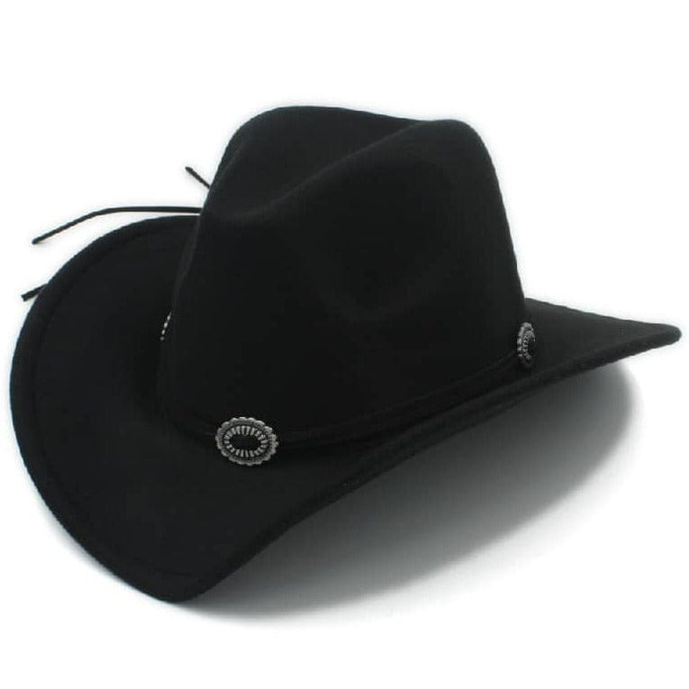 Chapeau Western Grande Taille Noir