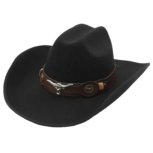 Chapeau Western Noir