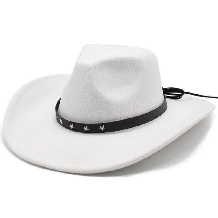 Chapeau Western Texan Blanc