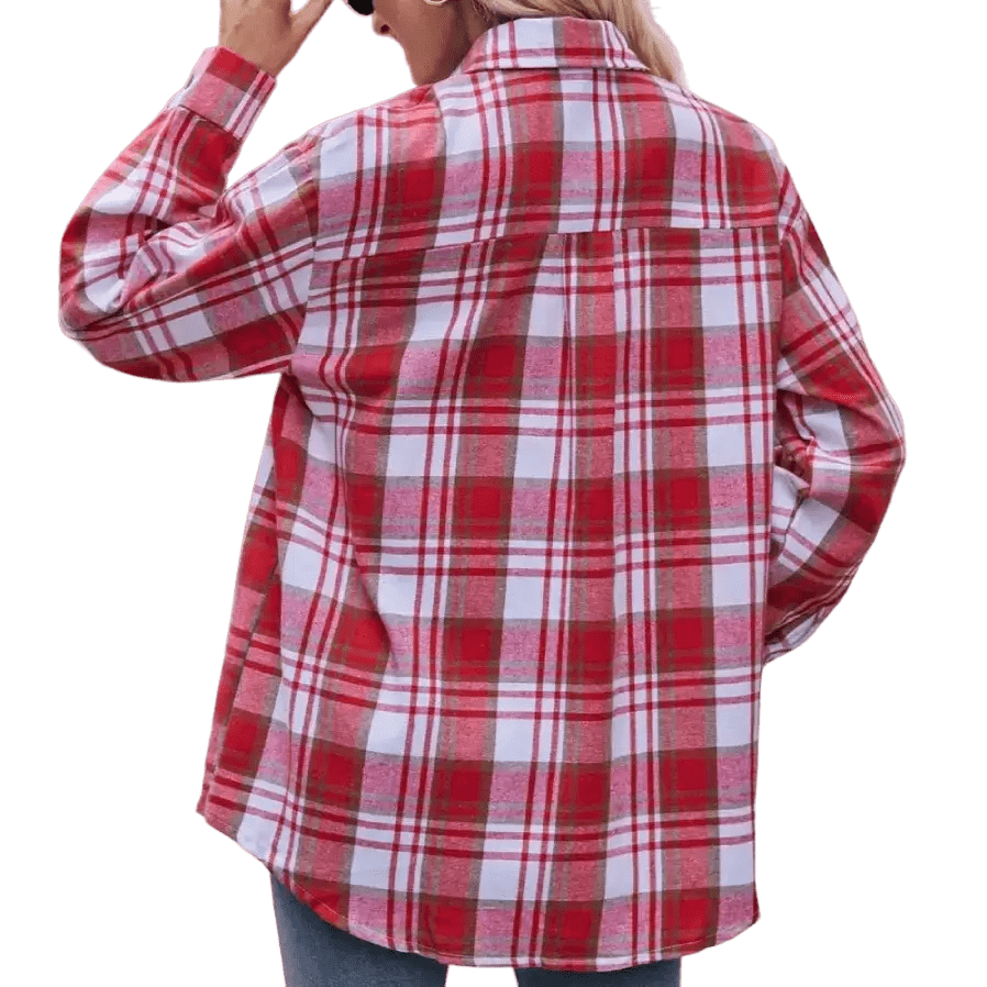 Chemise Country à Carreaux pour Femme