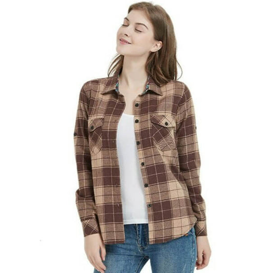 Chemise Cowboy à Carreaux pour Femme