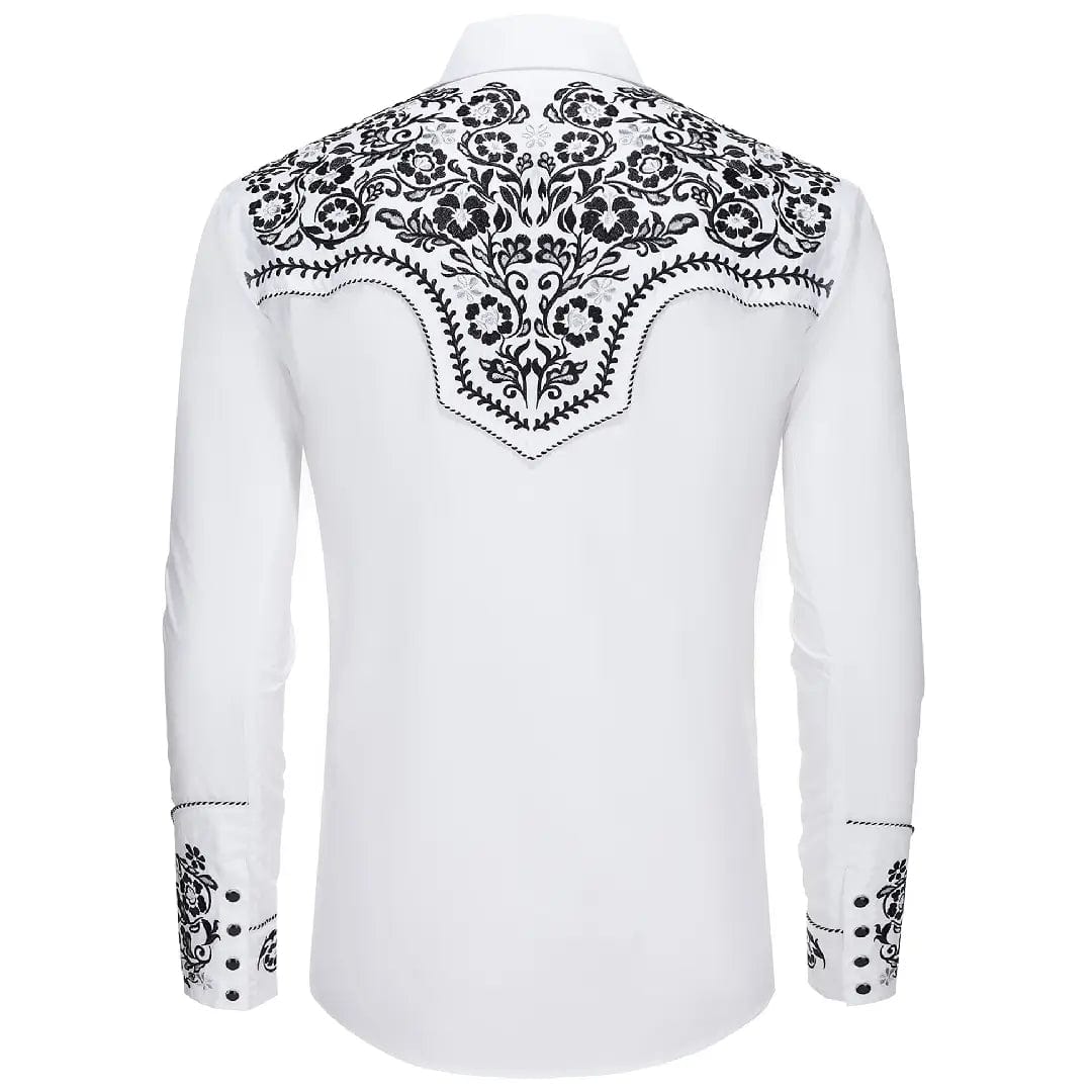 Chemise Cowboy Blanche