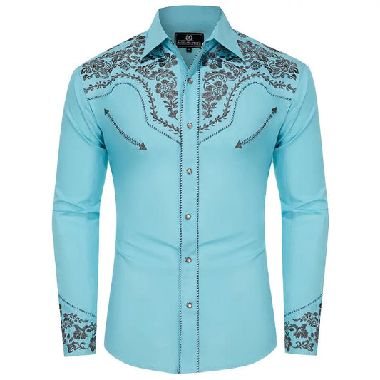 Chemise Style Cowboy pour Homme S