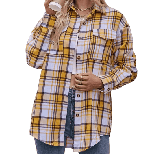 Chemise Western à Carreaux pour Femme