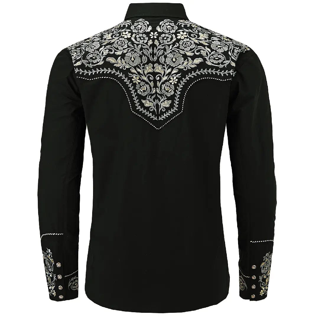 Chemise Western Homme Brodée