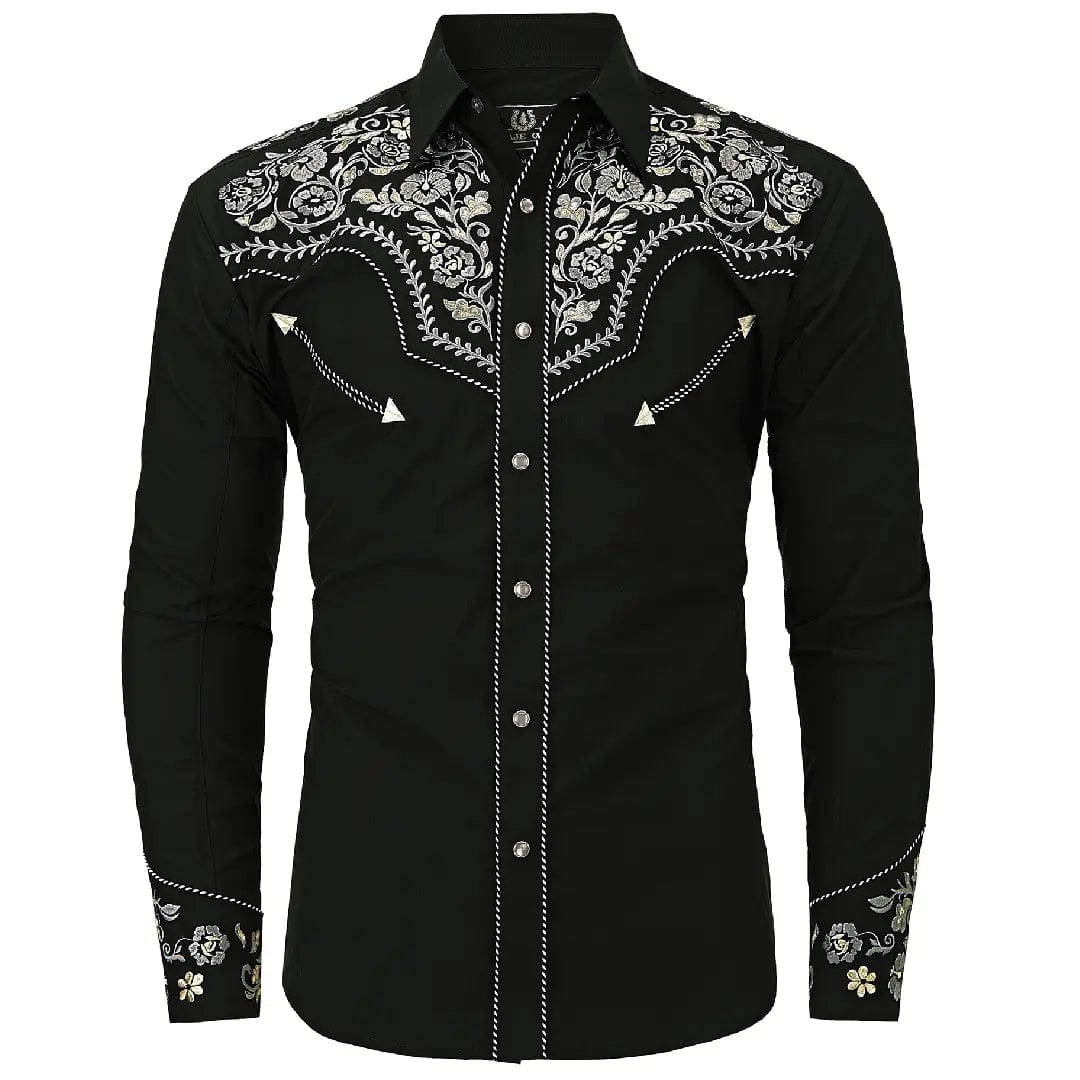 Chemise Western Homme Brodée S