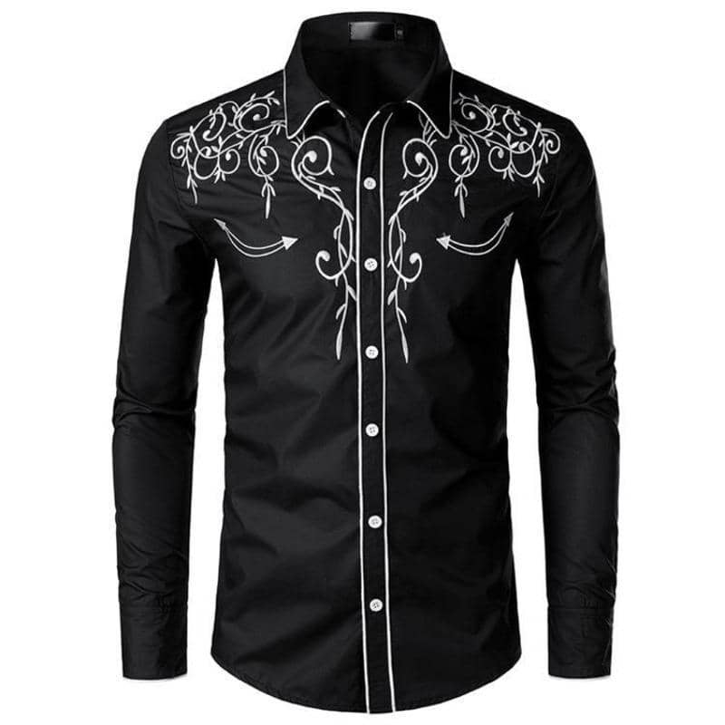 Chemise Western Noire S