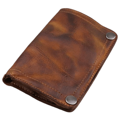 Porte-Monnaie Western Marron