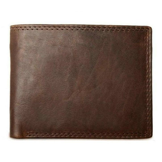 Portefeuille Western pour Homme Marron foncé