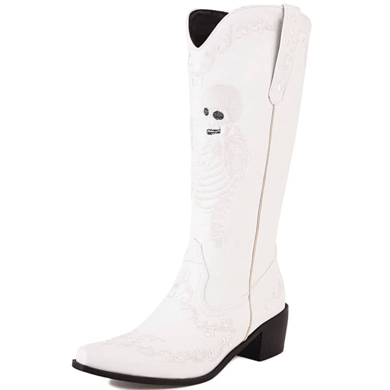 Santiags Country Femme Blanc / 35 | 22.5