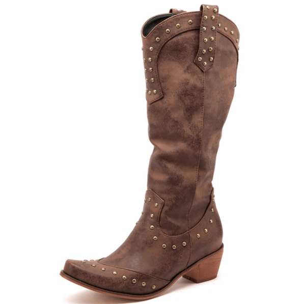 Santiags Marron pour Femme 35 | 22.5