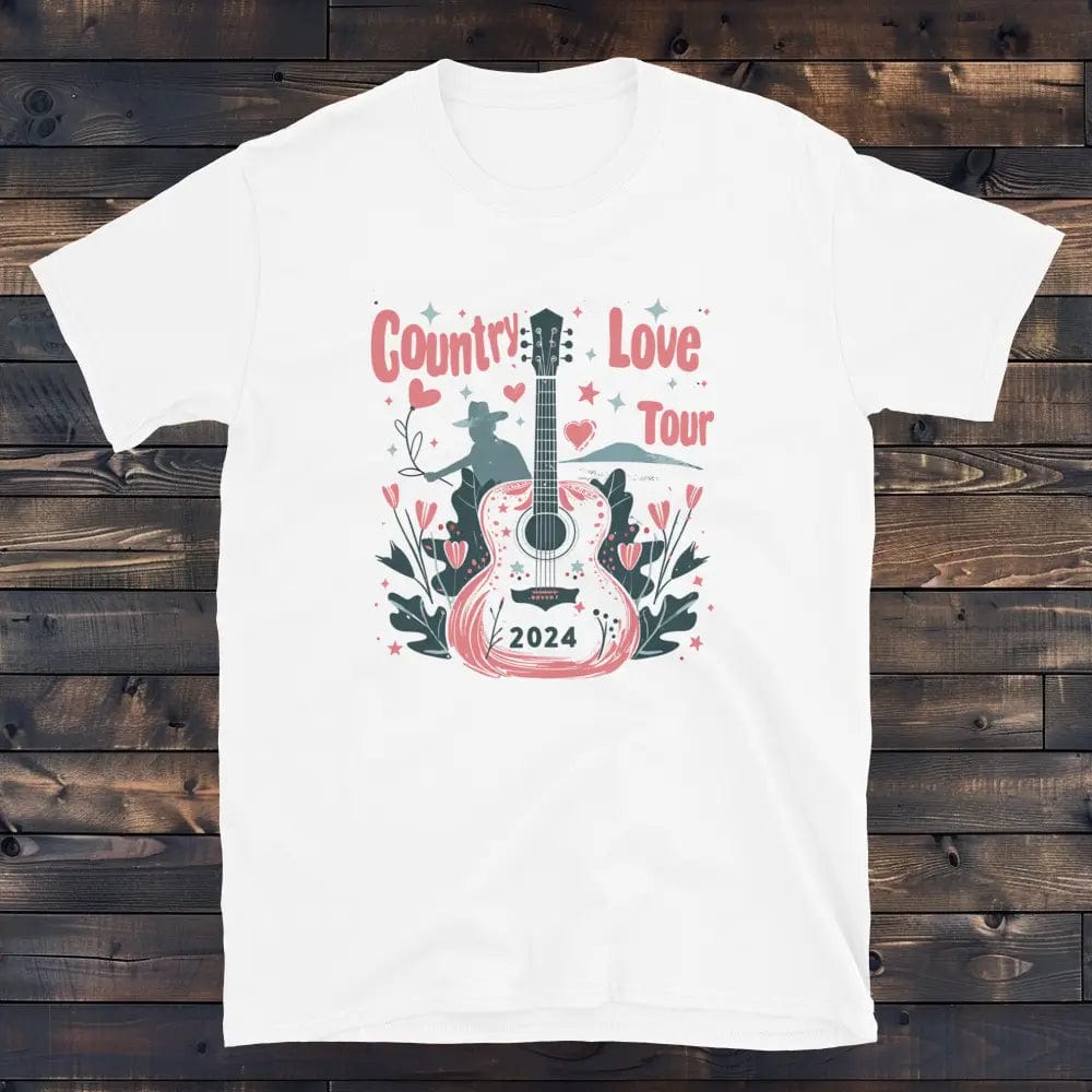 T-Shirt Country Song Blanc / S