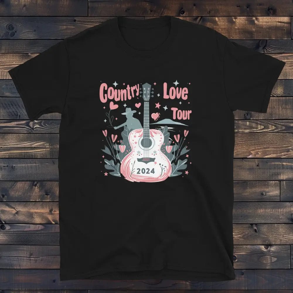 T-Shirt Country Song Noir / S