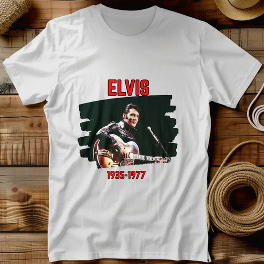 T-Shirt Elvis Blanc / S